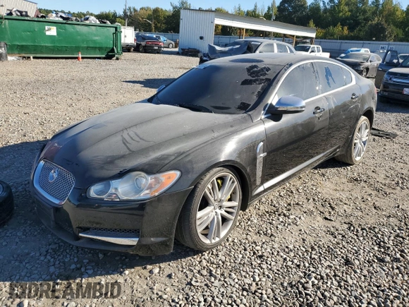 2010 Jaguar XF Supercharged with VIN SAJWA0HE3AMR66894, listed as a Copart auction lot 79647614 with 0 mi miles and Salvage Title. Bid and sale history available at carsss.com. Image 1.