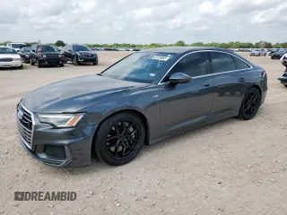 2019 Audi A6 Premium Plus with VIN WAUL2AF20KN069120, listed as a Copart auction lot 63126565 with 59,282 mi miles and Salvage title. Bid and sale history available at DreamBid. Image 1.
