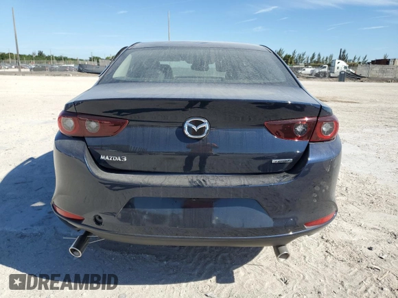 2023 Mazda 3 S Preferred with VIN 3MZBPACMXPM374998, listed as a Copart auction lot 50131565 with 6,303 mi miles and Salvage Title. Bid and sale history available at DreamBid. Image 6.
