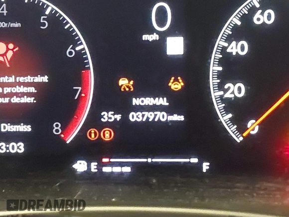 2022 Honda Civic Si with VIN 2HGFE1E59NH472028, listed as a IAAI auction lot 41249075 with 37,970 mi miles and . Bid and sale history available at DreamBid. Image 15.