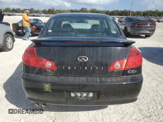 2006 Infiniti G35 with VIN JNKCV51F66M601170, listed as a Copart auction lot 77985654 with 108,136 mi miles and Salvage Title. Bid and sale history available at DreamBid. Image 6.