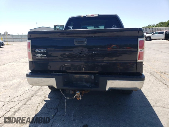 2010 Ford F-150 XL with VIN 1FTEW1E88AFB33306, listed as a Copart auction lot 57662175 with Not provided miles and Salvage title. Bid and sale history available at DreamBid. Image 6.
