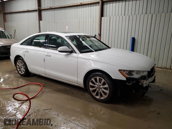 2013 Audi A6 2.0T Premium with VIN WAUCFAFC3DN026696, listed as a Copart auction lot 85013694 with 117,538 mi miles and Salvage Title. Bid and sale history available at carsss.com. Image 4.