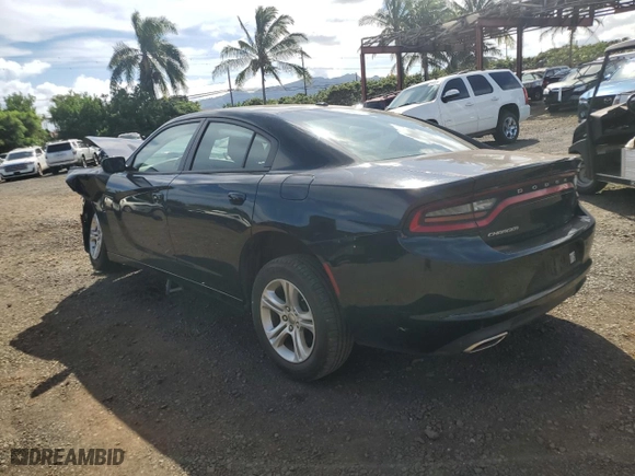 2022 Dodge Charger SXT with VIN 2C3CDXBG7NH250248, listed as a Copart auction lot 89412635 with 28,017 mi miles and Non Repairable. Bid and sale history available at carsss.com. Image 2.