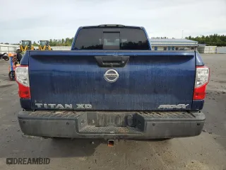 2017 Nissan Titan XD PRO-4X with VIN 1N6BA1F41HN567531, listed as a Copart auction lot 72682124 with 140,134 mi miles and Salvage Title. Bid and sale history available at carsss.com. Image 6.