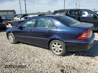 2001 Mercedes-Benz C 320 with VIN WDBRF64J01F046999, listed as a Copart auction lot 74227524 with 111,921 mi miles and Salvage Title. Bid and sale history available at DreamBid. Image 2.