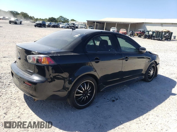 2017 Mitsubishi Lancer ES with VIN JA32U2FUXHU002022, listed as a Copart auction lot 74924864 with 111,589 mi miles and Salvage Title. Bid and sale history available at DreamBid. Image 3.