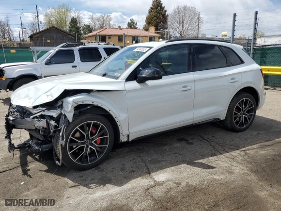 2023 Audi SQ5 Premium Plus with VIN WA1B4AFY6P2192470, listed as a Copart auction lot 54244035 with 13,703 mi miles and Clean Title. Bid and sale history available at carsss.com. Image 1.