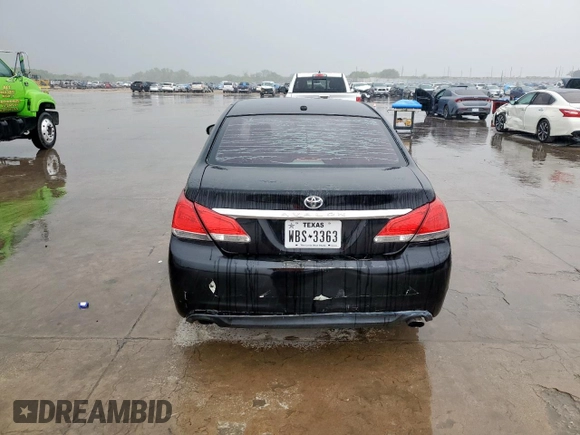 2012 Toyota Avalon with VIN 4T1BK3DB6CU446825, listed as a Copart auction lot 51426545 with 157,112 mi miles and Salvage Title. Bid and sale history available at carsss.com. Image 6.