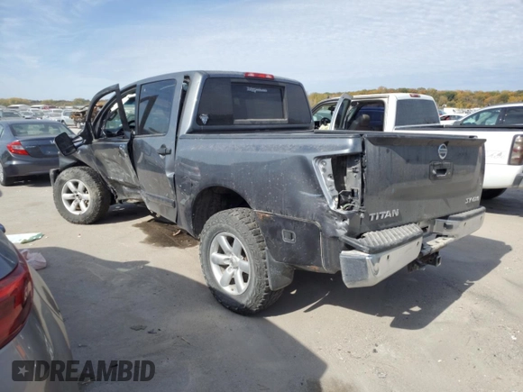 2014 Nissan Titan S with VIN 1N6AA0EC6EN500983, listed as a Copart auction lot 76410264 with Not Provided miles and Salvage Title. Bid and sale history available at DreamBid. Image 2.