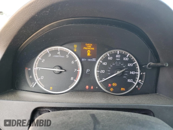 2013 Acura RDX Technology with VIN 5J8TB4H51DL002666, listed as a Copart auction lot 56674315 with 180,586 mi miles and Salvage title. Bid and sale history available at DreamBid. Image 9.