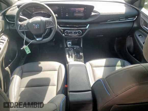 2025 Buick Envista Sport Touring with VIN KL47LBEPXSB091464, listed as a Copart auction lot 50502355 with 3,396 mi miles and Salvage Title. Bid and sale history available at DreamBid. Image 8.