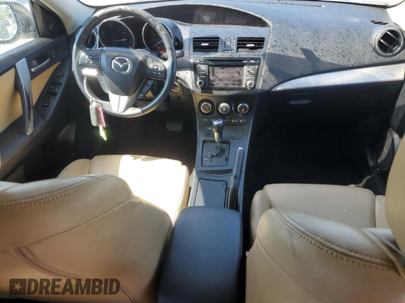 2013 Mazda 3 i Grand Touring with VIN JM1BL1M7XD1819904, listed as a Copart auction lot 53079485 with 144,509 mi miles and Salvage Title. Bid and sale history available at DreamBid. Image 8.