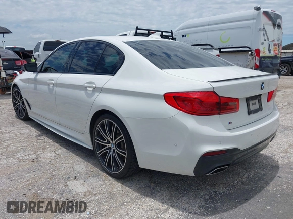 2019 BMW 5 Series 540i with VIN WBAJE5C54KWW08398, listed as a IAAI auction lot 42477384 with 48,936 mi miles and . Bid and sale history available at DreamBid. Image 3.