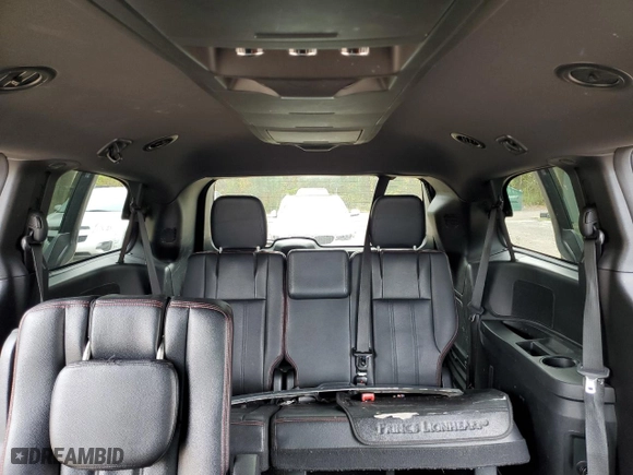 2018 Dodge Grand Caravan GT with VIN 2C4RDGEG7JR313824, listed as a Copart auction lot 73518374 with 153,874 mi miles and Salvage Title. Bid and sale history available at carsss.com. Image 10.