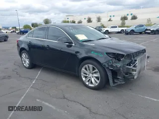2016 Buick Regal Premium II with VIN 2G4GS5GX8G9202802, listed as a IAAI auction lot 41878740 with 1 mi miles. Bid and sale history available at carsss.com. Image 1.