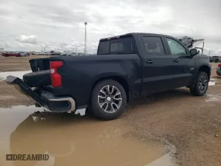 2019 Chevrolet Silverado 1500 LT with VIN 3GCPWCED4KG256411, listed as a Copart auction lot 51930345 with 73,485 mi miles and Salvage Title. Bid and sale history available at carsss.com. Image 3.