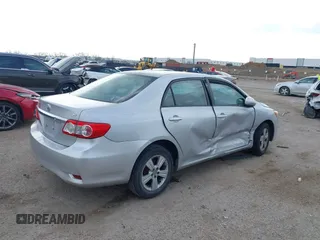 2011 Toyota Corolla L with VIN 2T1BU4EEXBC571707, listed as a IAAI auction lot 41884755 with 200,210 mi miles. Bid and sale history available at carsss.com. Image 4.