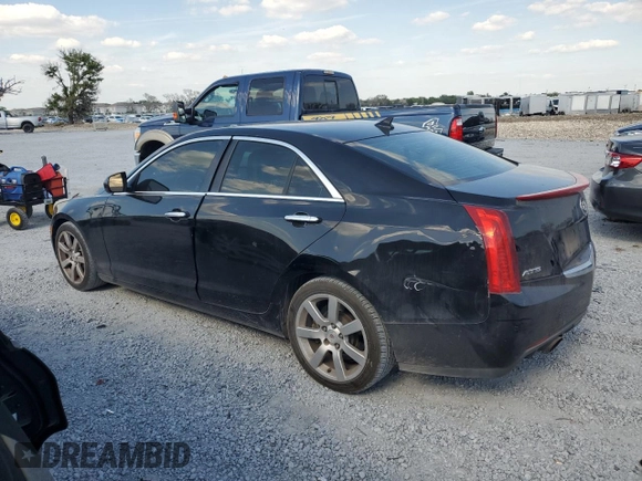 2014 Cadillac ATS Standard RWD with VIN 1G6AA5RX1E0107230, listed as a Copart auction lot 52164475 with 163,933 mi miles and Clean title. Bid and sale history available at DreamBid. Image 2.
