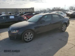 2010 Audi A4 2.0T Premium with VIN WAUAFAFL0AN024598, listed as a Copart auction lot 45103005 with 108,034 mi miles and Salvage Title. Bid and sale history available at carsss.com. Image 1.