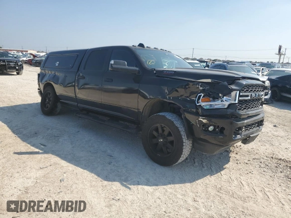 2022 Ram 2500 Tradesman with VIN 3C6UR5HJ9NG423994, listed as a Copart auction lot 65368954 with 7,868 mi miles and Salvage title. Bid and sale history available at DreamBid. Image 4.