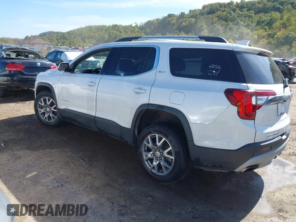 2020 GMC Acadia SLT with VIN 1GKKNULS2LZ130798, listed as a IAAI auction lot 37780986 with 51,878 mi miles and . Bid and sale history available at DreamBid. Image 3.