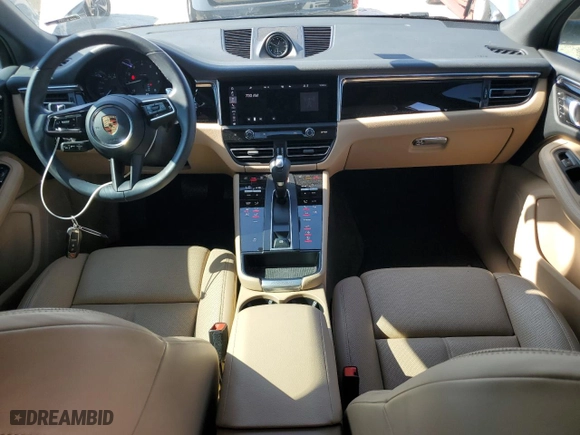 2023 Porsche Macan with VIN WP1AA2A54PLB17689, listed as a Copart auction lot 44515895 with 36,646 mi miles and Salvage Title. Bid and sale history available at carsss.com. Image 8.