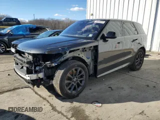 2023 Land Rover Range Rover Sport SE Dynamic with VIN SAL1L9FU8PA111015, listed as a Copart auction lot 86346584 with 17,500 mi miles and Salvage Title. Bid and sale history available at carsss.com. Image 1.