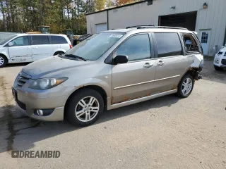 2006 Mazda MPV ES with VIN JM3LW28J460561239, listed as a Copart auction lot 76698814 with 212,643 mi miles and Salvage title. Bid and sale history available at DreamBid. Image 1.