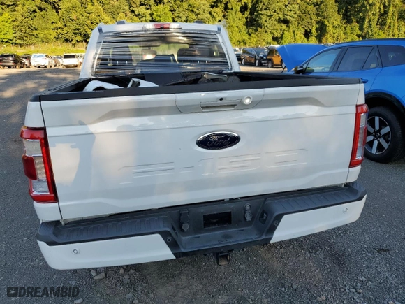 2021 Ford F-150 XL with VIN 1FTFW1ED6MFB84616, listed as a Copart auction lot 67079484 with 35,311 mi miles and Salvage Title. Bid and sale history available at carsss.com. Image 6.