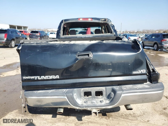 2005 Toyota Tundra SR5 with VIN 5TBET34195S464547, listed as a Copart auction lot 43545405 with 273,293 mi miles and Salvage Title. Bid and sale history available at carsss.com. Image 6.