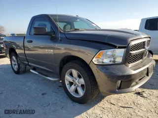 2014 Ram 1500 Tradesman with VIN 3C6JR6AG1EG331088, listed as a Copart auction lot 87117044 with 144,459 mi miles and Salvage Title. Bid and sale history available at carsss.com. Image 4.