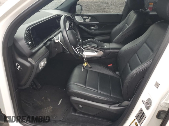 2020 Mercedes-Benz GLE 350 with VIN 4JGFB4KB3LA081175, listed as a Copart auction lot 60490535 with Not provided miles and Salvage title. Bid and sale history available at DreamBid. Image 7.