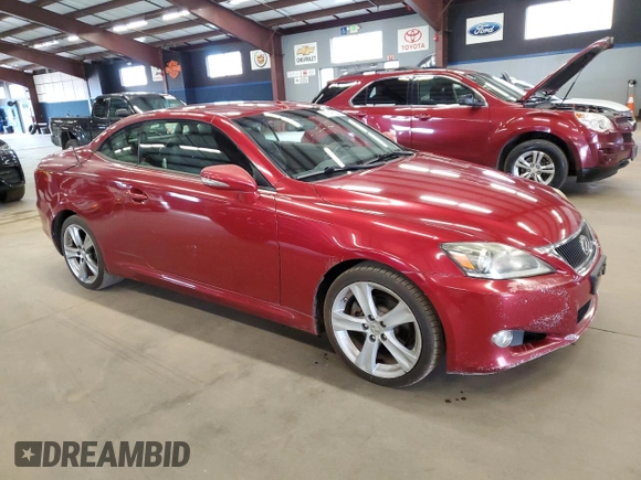 2012 Lexus IS 250 C z VIN JTHFF2C29C2526040, wystawiony jako Copart lot #87149204 z przebiegiem 153 211 mil mil oraz Czysty tytuł • Clean title. Historia ofert i sprzedaży dostępna na DreamBid. Obrazek 4.