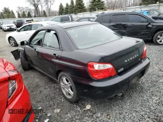2005 Subaru Impreza Sedan (Natl) RS with VIN JF1GD67535H520036, listed as a Copart auction lot 49700825 with 0 mi miles and Salvage Title. Bid and sale history available at carsss.com. Image 2.
