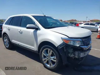 2013 Ford Edge Limited with VIN 2FMDK3KC8DBA14961, listed as a IAAI auction lot 41972921 with 171,828 mi miles. Bid and sale history available at carsss.com. Image 1.