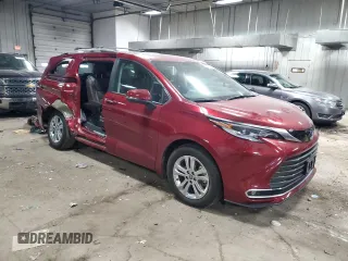 2023 Toyota Sienna Platinum with VIN 5TDESKFC4PS100896, listed as a Copart auction lot 50958935 with 15,075 mi miles and Salvage Title. Bid and sale history available at DreamBid. Image 4.