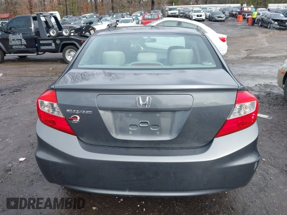 2012 Honda Civic LX с VIN 2HGFB2F56CH306463, выставлен на аукционе IAAI как лот 41764569 с пробегом 134 104 миль миль и . История ставок и продаж доступна на DreamBid. Изображение 16.