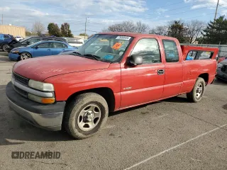 2002 Chevrolet Silverado 1500 LS with VIN 2GCEC19W421377254, listed as a Copart auction lot 79090404 with Not Provided miles and Salvage Title. Bid and sale history available at DreamBid. Image 1.