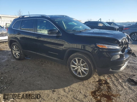 2017 Jeep Cherokee Limited with VIN 1C4PJMDS4HD239201, listed as a Copart auction lot 46527715 with 144,790 mi miles and Salvage Title. Bid and sale history available at carsss.com. Image 4.