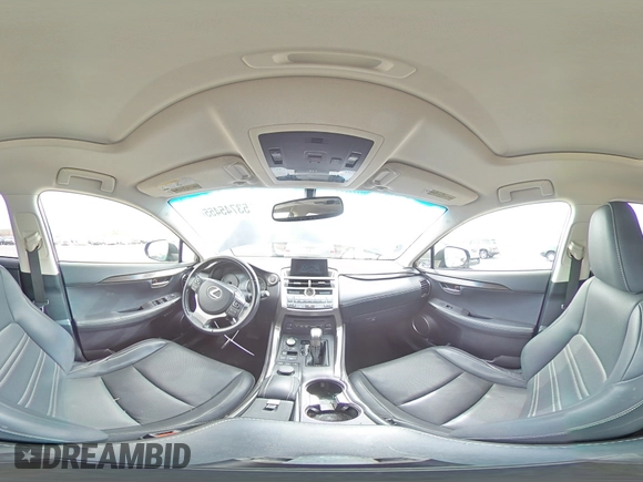 2015 Lexus NX 200t with VIN JTJBARBZ7F2010296, listed as a Copart auction lot 53745455 with 108,862 mi miles and Salvage Title. Bid and sale history available at carsss.com. Image 15.