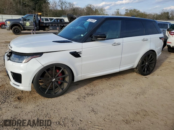 2019 Land Rover Range Rover Sport HSE Dynamic z VIN SALWV2SV1KA420193, wystawiony jako Copart lot #47218325 z przebiegiem 82 720 mil mil oraz Szkoda całkowita • Salvage title. Historia ofert i sprzedaży dostępna na DreamBid. Obrazek 1.