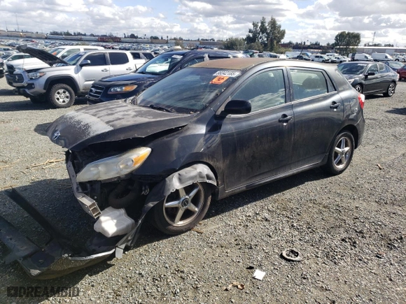 2009 Toyota Matrix with VIN 2T1KU40E79C027568, listed as a Copart auction lot 88342185 with 150,532 mi miles and Salvage Title. Bid and sale history available at carsss.com. Image 1.