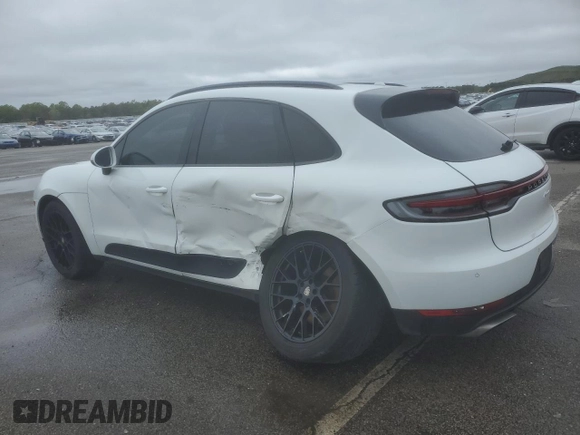 2019 Porsche Macan with VIN WP1AA2A54KLB04594, listed as a Copart auction lot 57502195 with 43,681 mi miles and Salvage title. Bid and sale history available at DreamBid. Image 2.