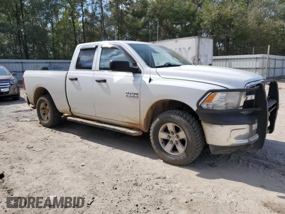 2014 Ram 1500 Tradesman with VIN 1C6RR7FG3ES318661, listed as a Copart auction lot 44470095 with 104,140 mi miles and Salvage Title. Bid and sale history available at carsss.com. Image 4.