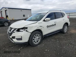2017 Nissan Rogue SL z VIN JN8AT2MV5HW015426, wystawiony jako Copart lot #57619945 z przebiegiem 215 075 mil mil oraz Szkoda całkowita • Salvage title. Historia ofert i sprzedaży dostępna na DreamBid. Obrazek 1.