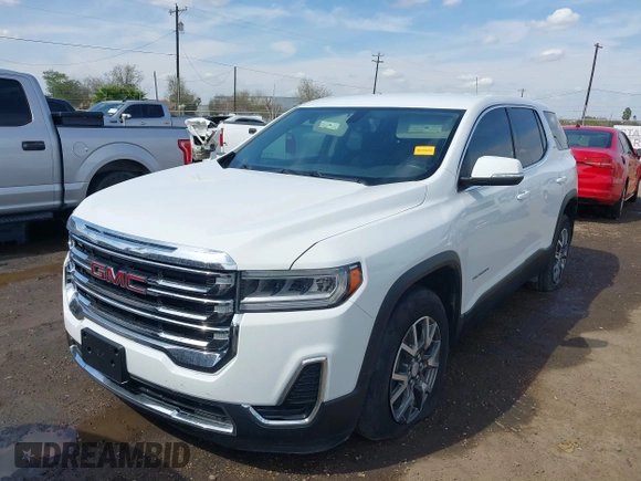 2020 GMC Acadia SLE z VIN 1GKKNKLA5LZ159370, wystawiony jako IAAI lot #41701873 z przebiegiem 85 480 mil mil oraz . Historia ofert i sprzedaży dostępna na DreamBid. Obrazek 6.