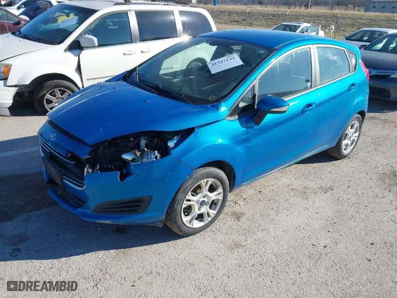 2016 Ford Fiesta SE with VIN 3FADP4EJ1GM208164, listed as a IAAI auction lot 41737142 with 120,826 mi miles. Bid and sale history available at carsss.com. Image 2.