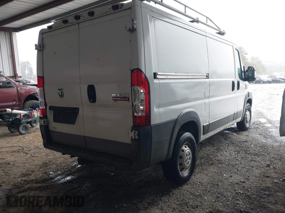 2016 Ram ProMaster Cargo with VIN 3C6TRVAG6GE102102, listed as a IAAI auction lot 41982865 with 143,080 mi miles and . Bid and sale history available at DreamBid. Image 4.
