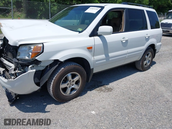 2007 Honda Pilot EX-L with VIN 5FNYF18587B000332, listed as a IAAI auction lot 42403191 with 192,771 mi miles and . Bid and sale history available at DreamBid. Image 19.
